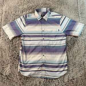 KAVU Men's Point No Point short-sleeve button-up shirt Size Medium